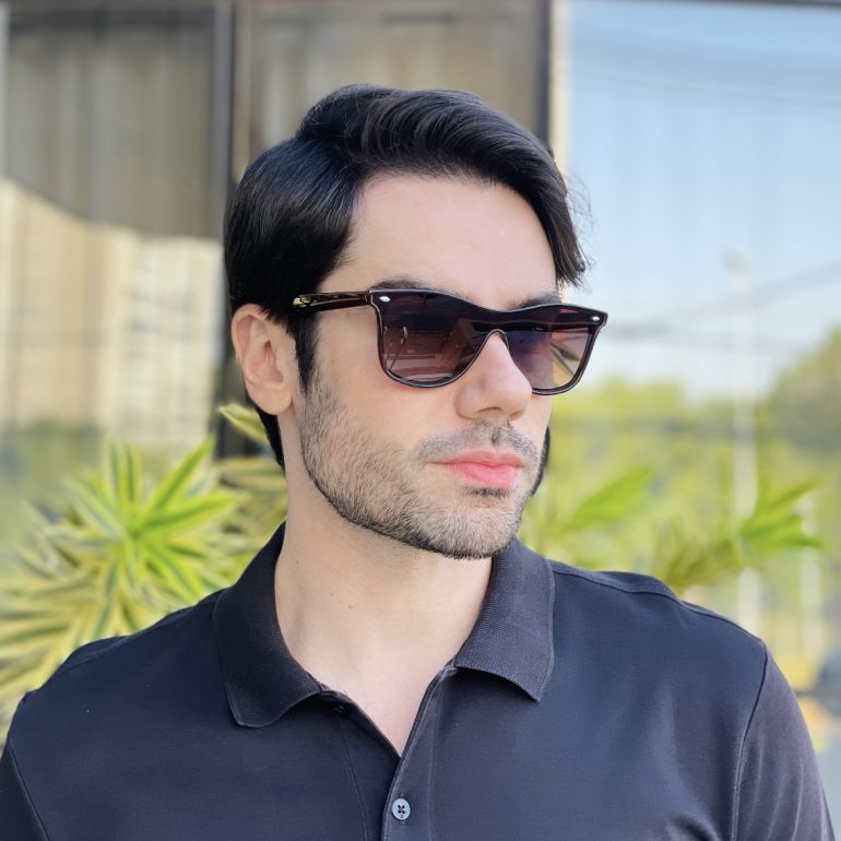 safine com br oculos de sol masculino quadrado marrom pablo 3