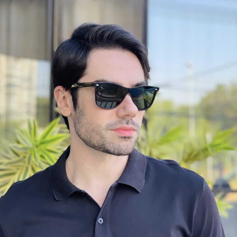 safine com br oculos de sol masculino quadrado preto pablo 3