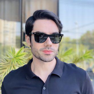 safine com br oculos de sol masculino quadrado preto pablo