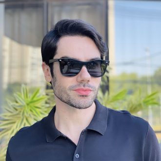 safine com br oculos de sol masculino quadrado verde pablo