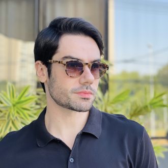 safine com br oculos de sol masculino redondo rajado gael 1