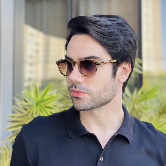 safine com br oculos de sol masculino redondo rajado gael 3