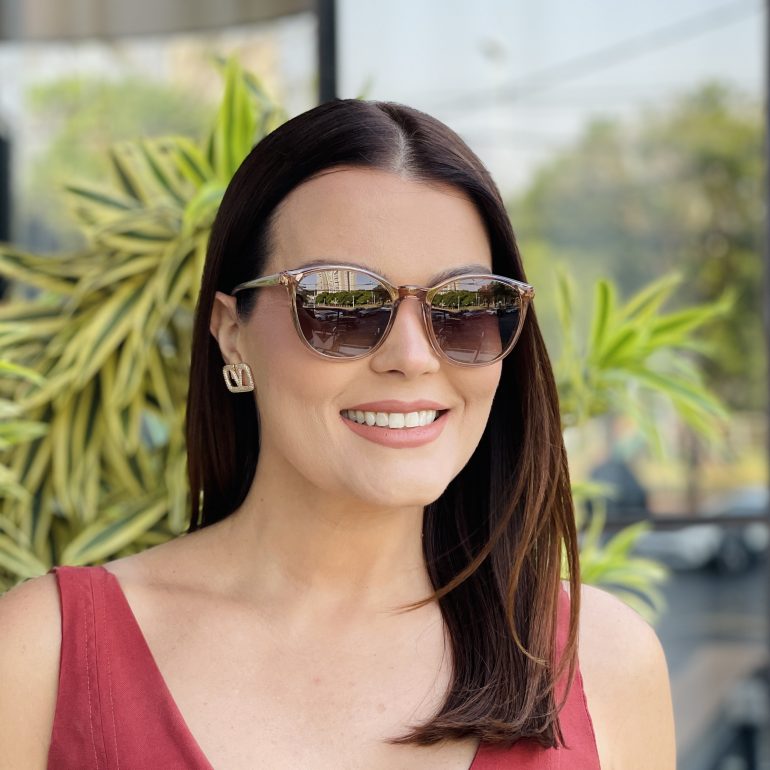 safine com br oculos 2 em 1 clip on redondo rose transparente taina 20