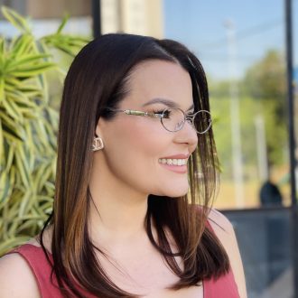 safine com br oculos de grau feminino oval prata virginia 4