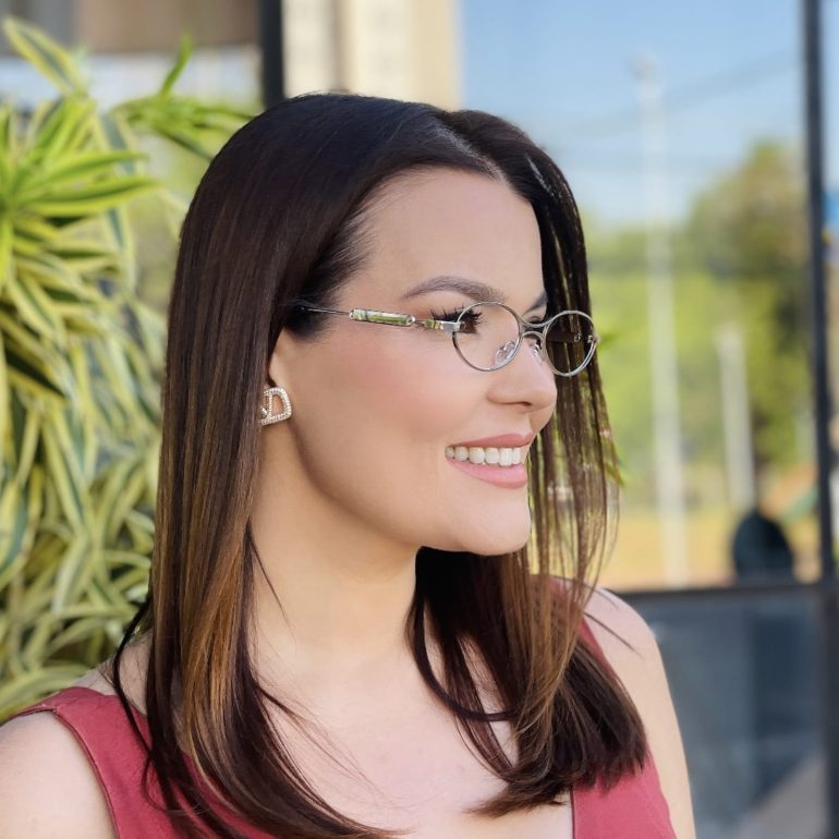 safine com br oculos de grau feminino oval prata virginia 4