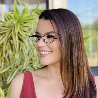 safine com br oculos de grau feminino oval preto virginia 5