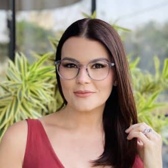 safine com br oculos de grau feminino redondo cinza monica
