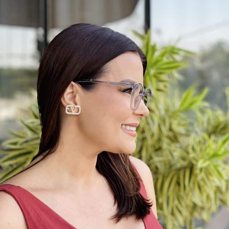 safine com br oculos de grau feminino redondo cinza monica 6