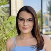 safine com br oculos de grau feminino redondo marrom degrade alice