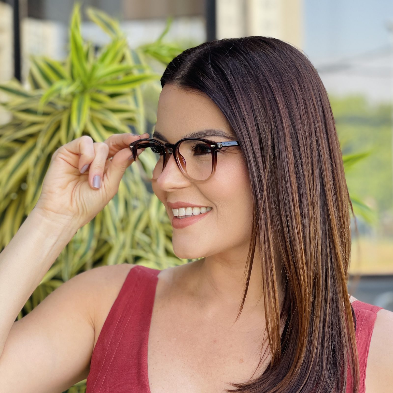 safine com br oculos de grau feminino redondo marrom degrade renata 7 safine com br oculos de grau feminino redondo marrom degrade renata 7