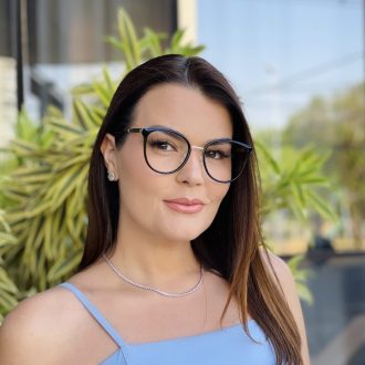 safine com br oculos de grau feminino redondo preto alice 3