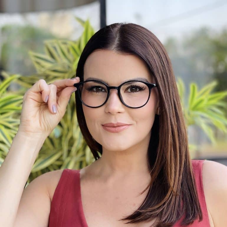 safine com br oculos de grau feminino redondo preto monica 3