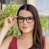 safine com br oculos de grau feminino redondo preto renata