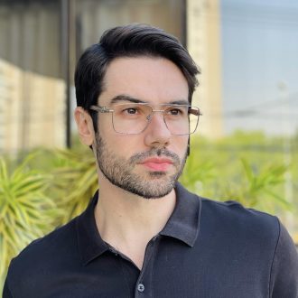safine com br oculos de grau masculino aviador prata martin 3