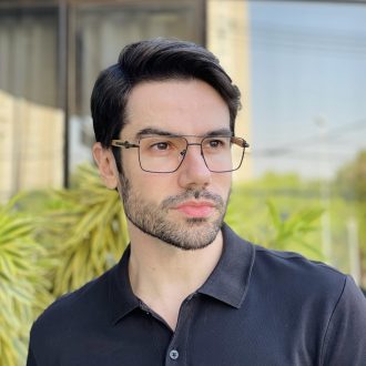 safine com br oculos de grau masculino aviador preto martin 2