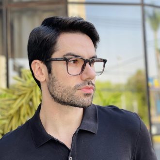 safine com br oculos de grau masculino quadrado cinza apolo 3