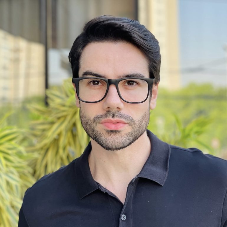 safine com br oculos de grau masculino quadrado preto fosco apolo 3