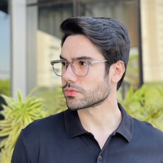 safine com br oculos de grau masculino redondo cinza fabricio