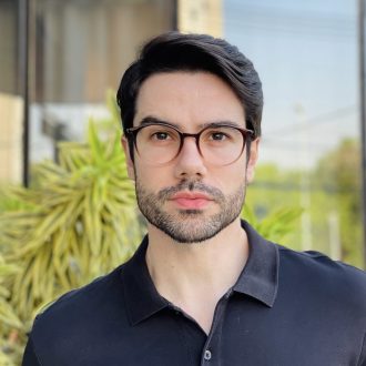 safine com br oculos de grau masculino redondo marrom degrade xavier