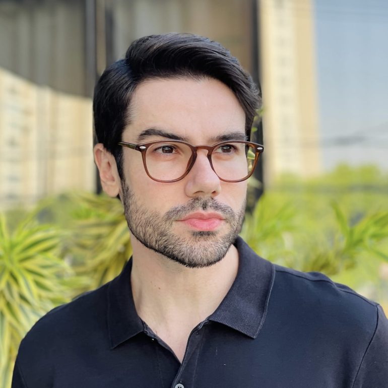 safine com br oculos de grau masculino redondo marrom fabricio 2