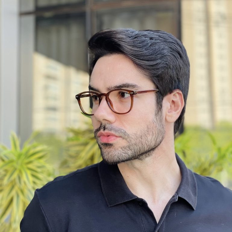 safine com br oculos de grau masculino redondo marrom fabricio 5