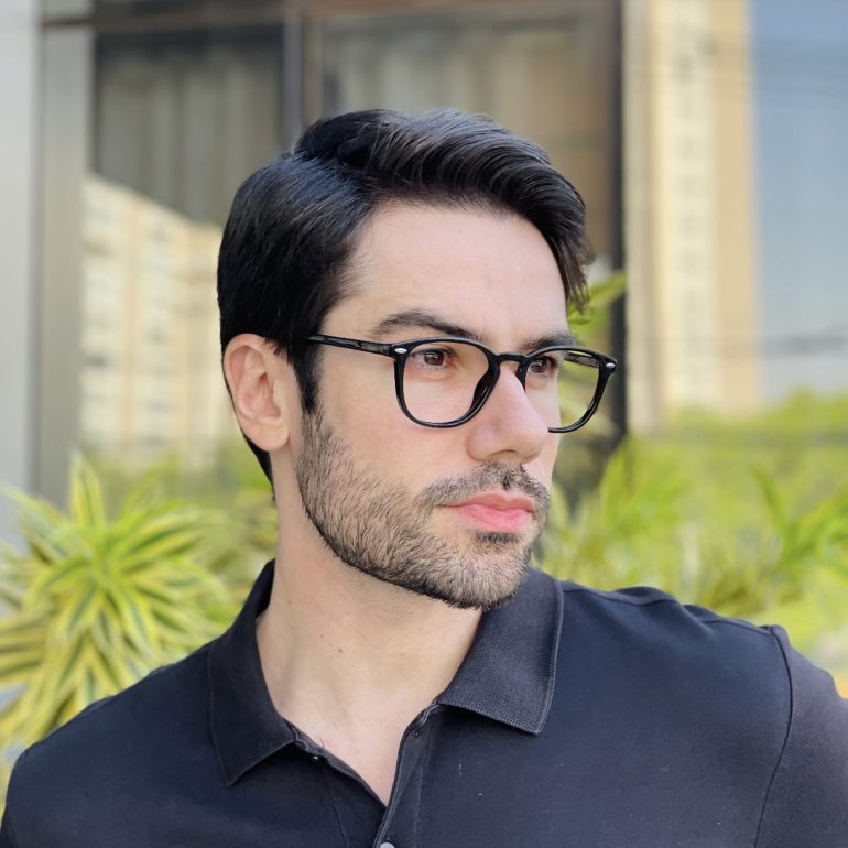 safine com br oculos de grau masculino redondo preto fabricio 1