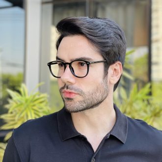 safine com br oculos de grau masculino redondo preto fabricio 2