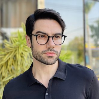 safine com br oculos de grau masculino redondo preto xavier 1
