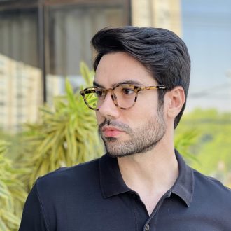 safine com br oculos de grau masculino redondo rajado gael 2 0 3