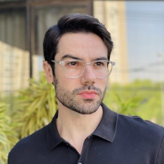 safine com br oculos de grau masculino redondo transparente fabricio 1