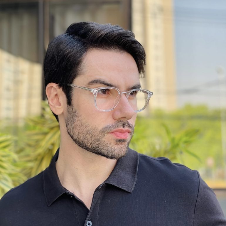 safine com br oculos de grau masculino redondo transparente fabricio 2