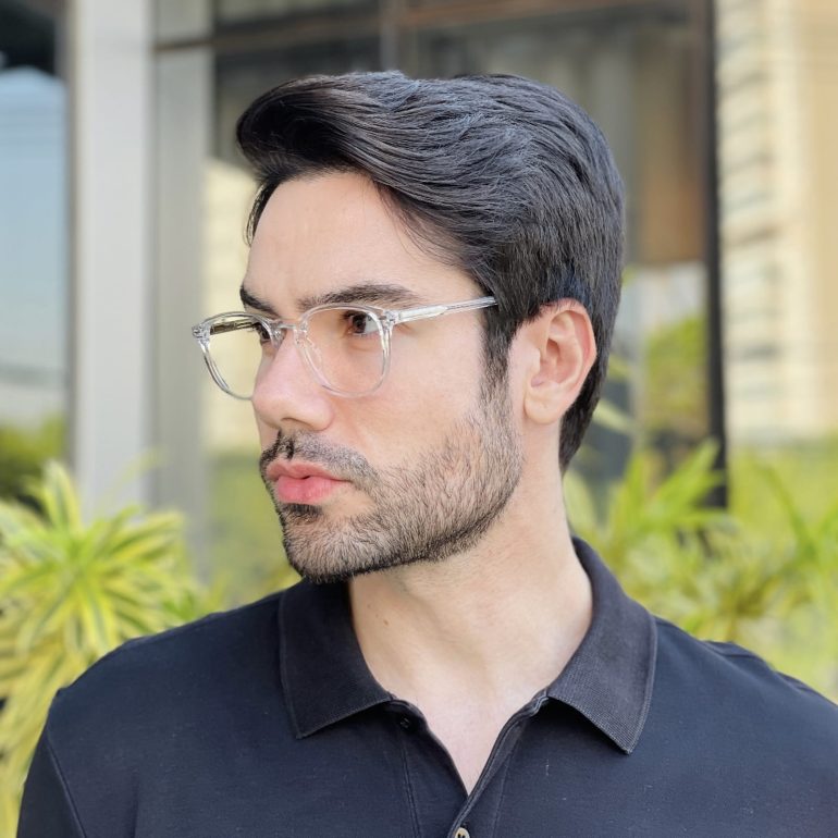 safine com br oculos de grau masculino redondo transparente fabricio 4