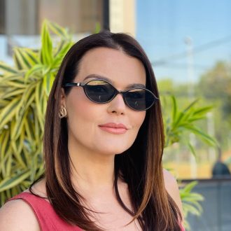 safine com br oculos de sol feminino oval marrom mia 2 0