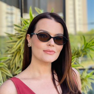 safine com br oculos de sol feminino oval preto e marrom mia 2 0
