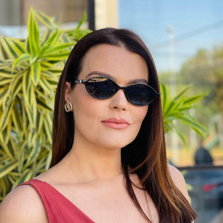 safine com br oculos de sol feminino oval preto mia 2 0 3