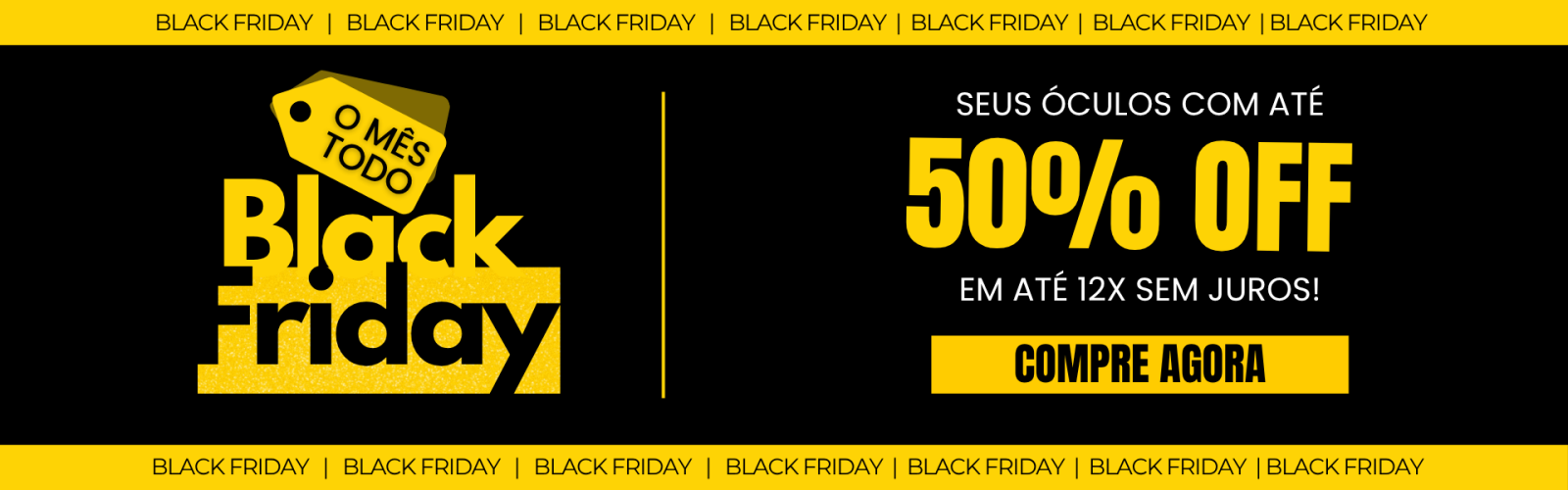 black friday 2025 Banner categoria