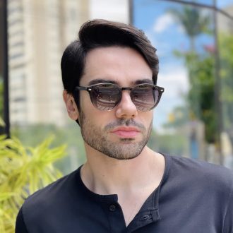 safine com br oculos 2 em 1 clip on masculino redondo cinza transparente paulo 8