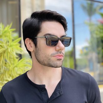 safine com br oculos 2 em 1 clip on masculino retangular cinza maxi 1