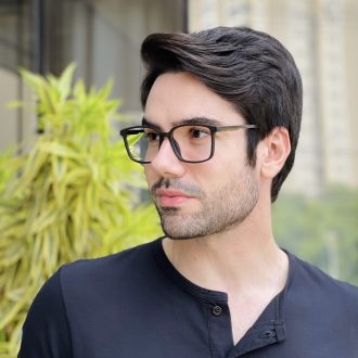 safine com br oculos 2 em 1 clip on masculino retangular marrom maxi 13