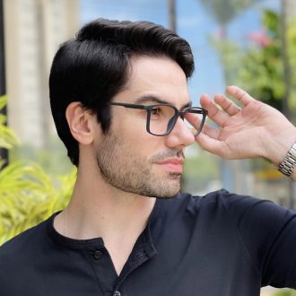 safine com br oculos 2 em 1 clip on masculino retangular preto e cinza maxi 5