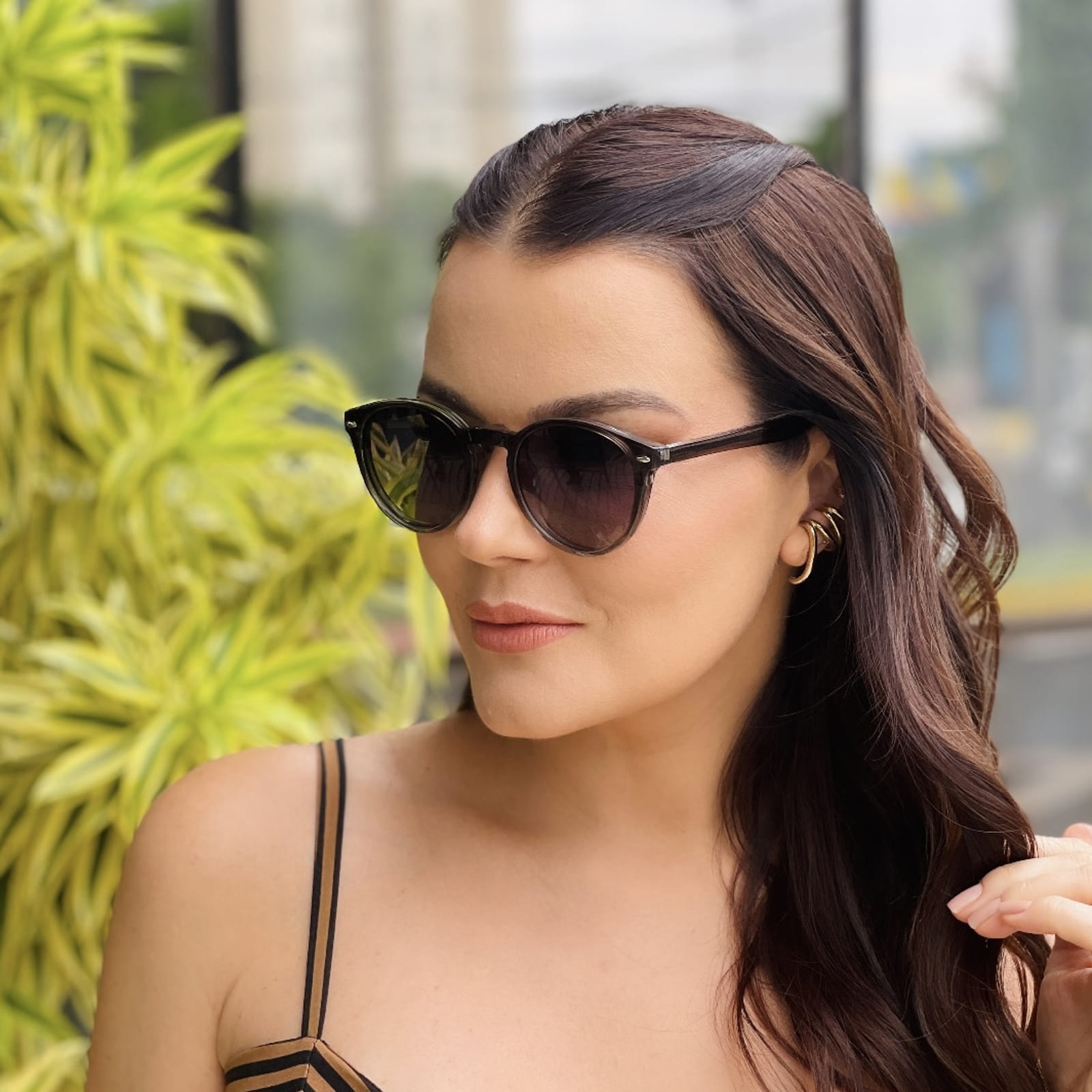 safine com br oculos 2 em 1 clip on redondo cinza transparente carol 10 safine com br oculos 2 em 1 clip on redondo cinza transparente carol 10