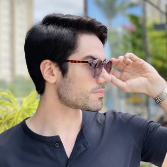 safine com br oculos 2 em 1 clip on redondo cinza transparente joao 1