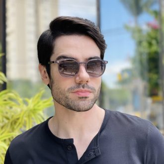 safine com br oculos 2 em 1 clip on redondo cinza transparente joao