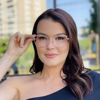 safine com br oculos de grau feminino gatinho nude dani