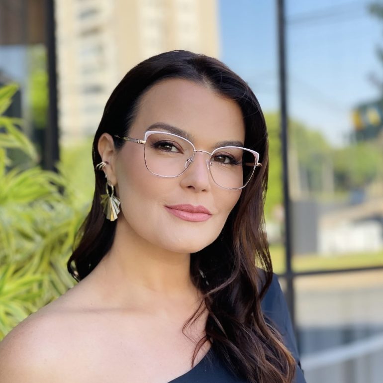safine com br oculos de grau feminino gatinho rose dani