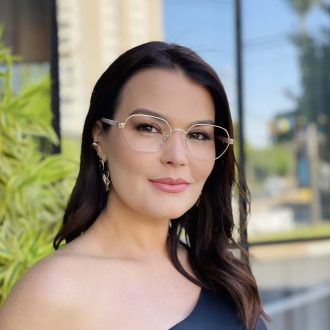 safine com br oculos de grau feminino hexagonal dourado jana 2 0 3