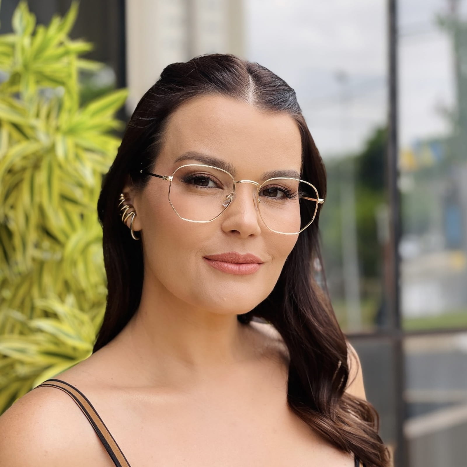 safine com br oculos de grau feminino hexagonal dourado laura 3 safine com br oculos de grau feminino hexagonal dourado laura 3