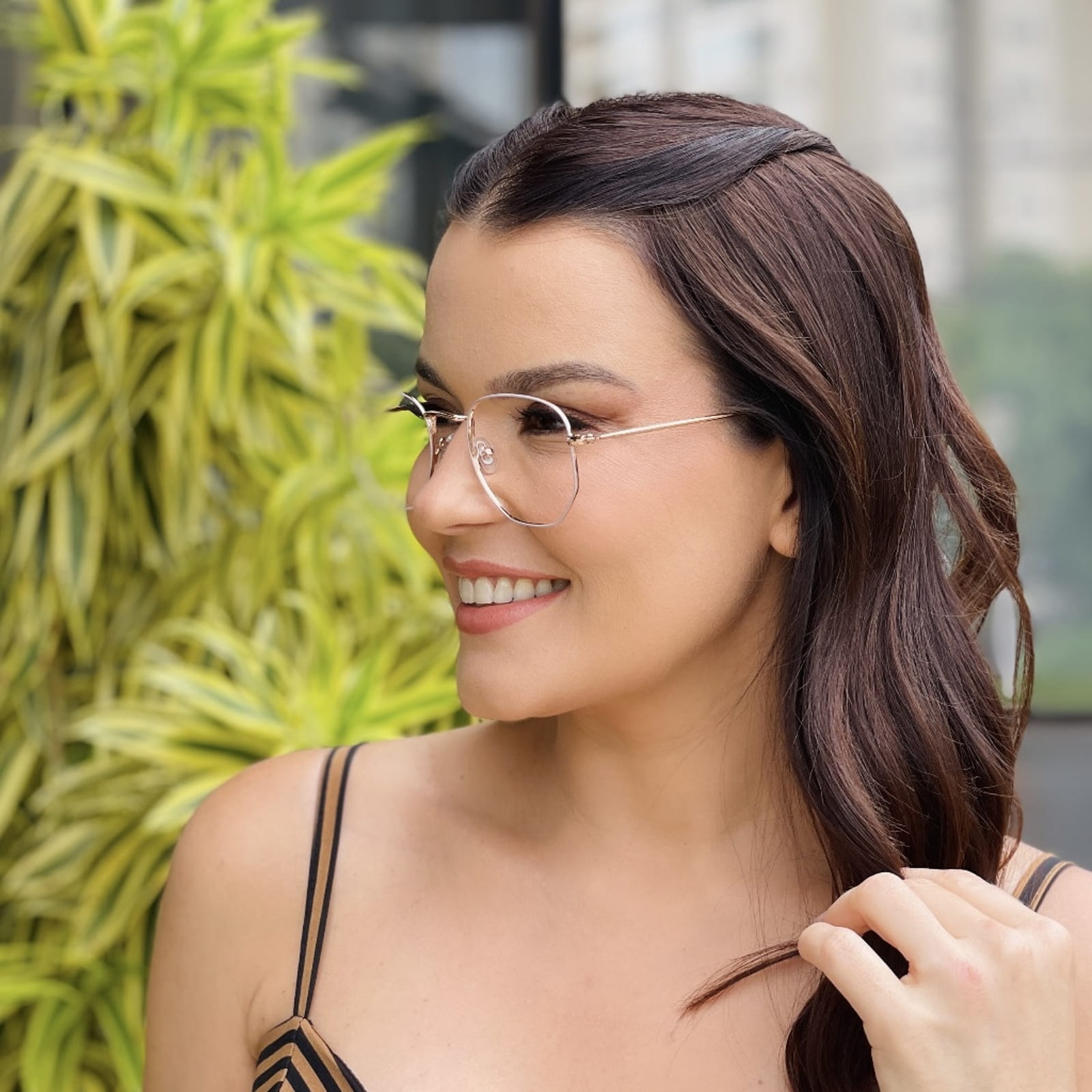 safine com br oculos de grau feminino hexagonal rose laura 3 safine com br oculos de grau feminino hexagonal rose laura 3