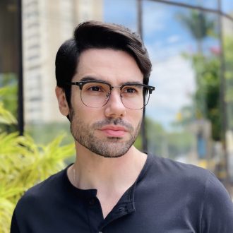 safine com br oculos de grau masculino quadrado preto vini 7