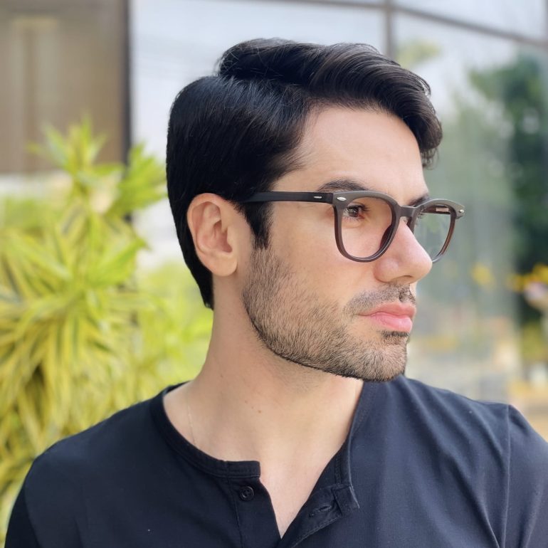 safine com br oculos de grau masculino redondo marrom julio 2 0